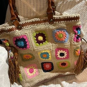 Patricia Nash Crochet Tote